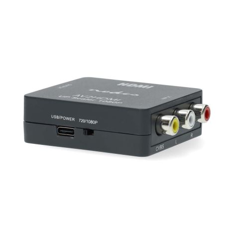 HDMI konverter - 3 x RCA hun til HDMI – 1080p