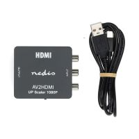 HDMI konverter - 3 x RCA hun til HDMI – 1080p