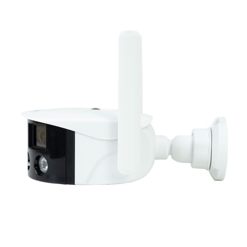 Trådløst overvågningskamera med dual lens - 180°