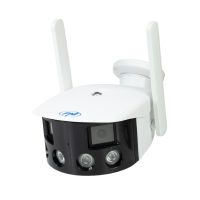 Trådløst overvågningskamera med dual lens - 180°