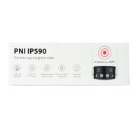 Trådløst overvågningskamera med dual lens - 180°