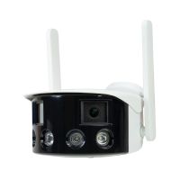 Trådløst overvågningskamera med dual lens - 180°