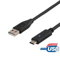 USB-A til USB-C kabel 2 m – USB 2.0