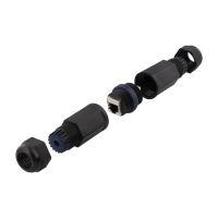 Vandtæt RJ45 samlestik / adapter Cat6 – IP67