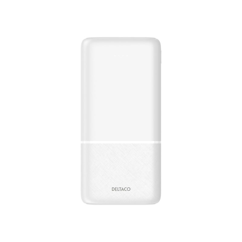 Powerbank 20.000 mAh med 2 x USB-A og 1 x USB-C