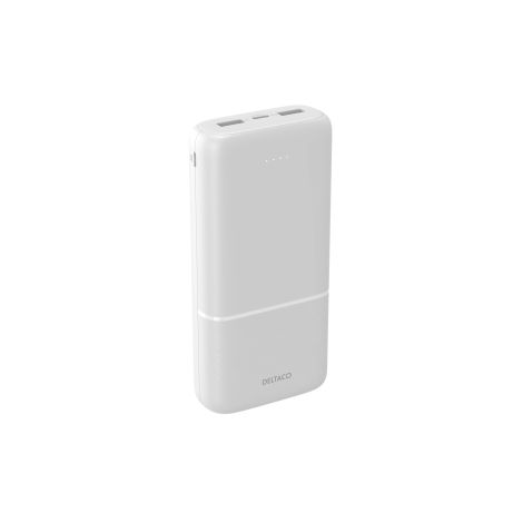 Powerbank 20.000 mAh med 2 x USB-A og 1 x USB-C