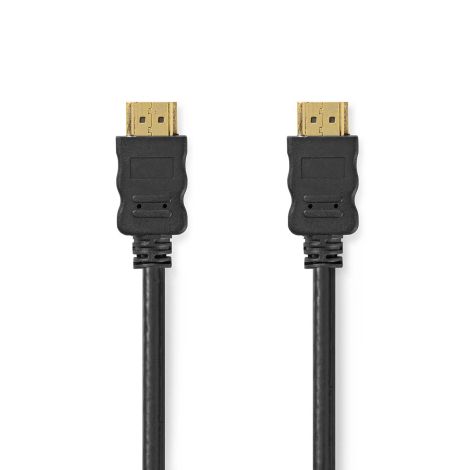 High Speed HDMI™-kabel med HDMI™-stik 1,0 m, Sort