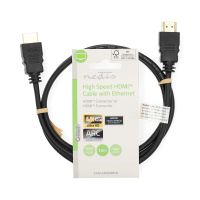 High Speed HDMI™-kabel med HDMI™-stik 1,0 m, Sort