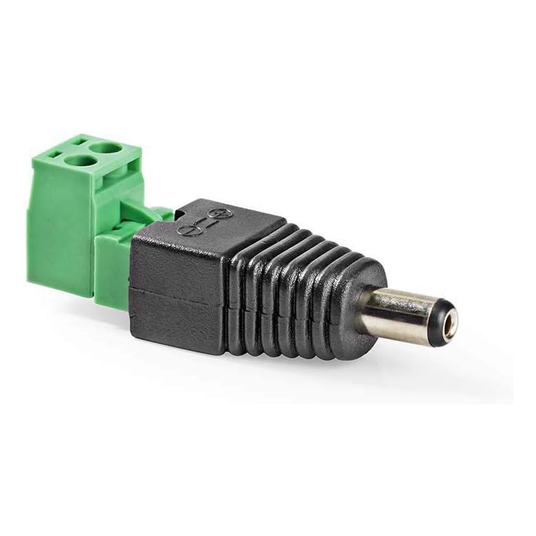 DC-stik med terminalstik, hun