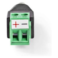 DC-stik med terminalstik, hun