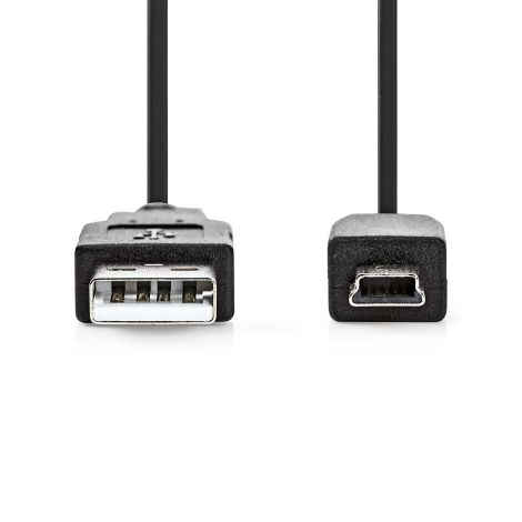 USB 2.0 kabel - USB-A hun til Mini 5-pin han – 1 m