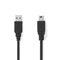 USB 2.0 kabel - USB-A hun til Mini 5-pin han – 1 m