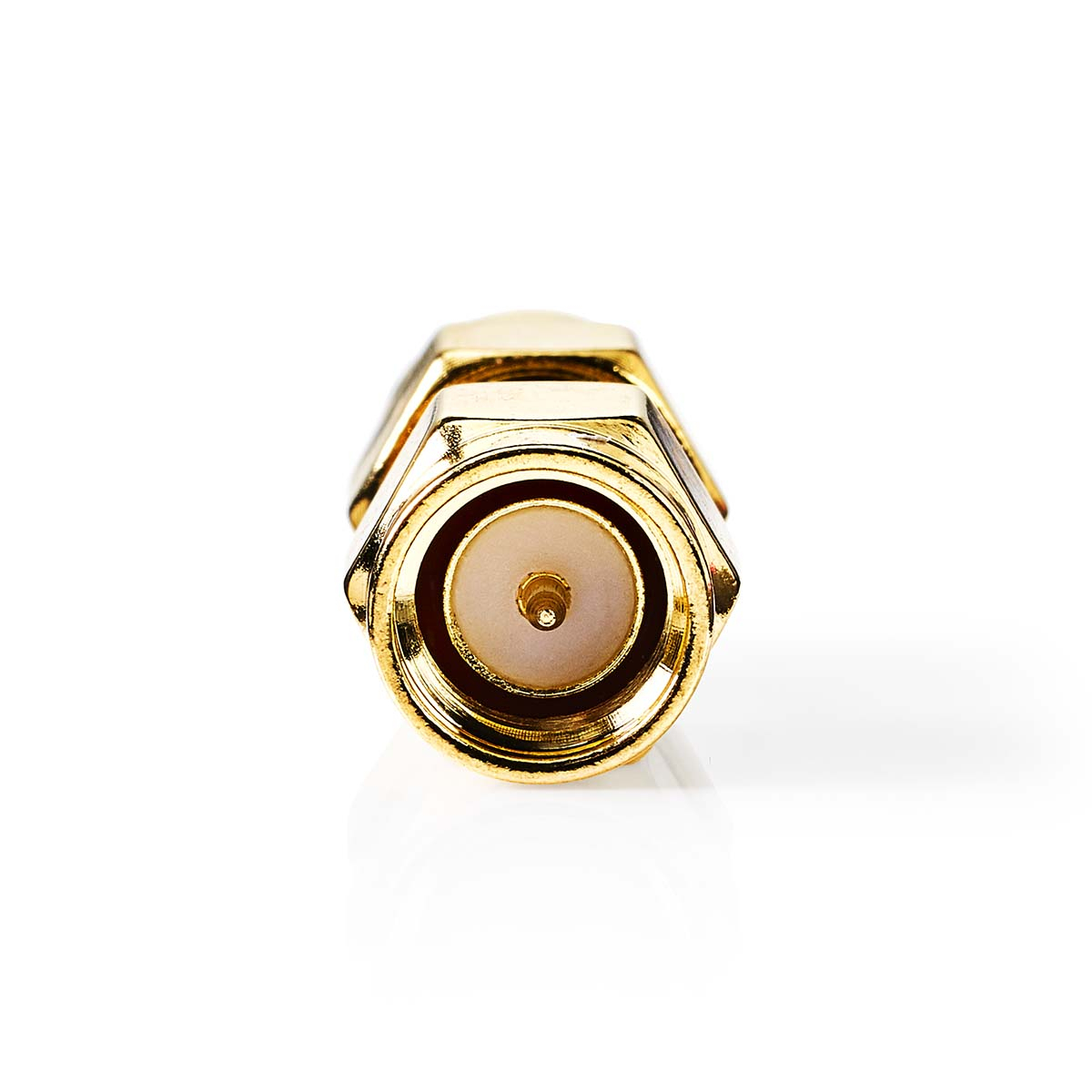 SMA adapter han til han – 50 Ohm, guldbelagt - 2 stk