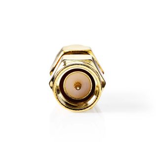 SMA adapter han til han – 50 Ohm, guldbelagt - 2 stk