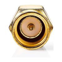 Sma Adapter RP SMA Han - SMA Han Guld
