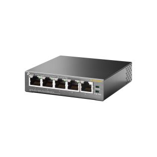 5-ports Gigabit PoE-switch – 4× PoE, RJ45