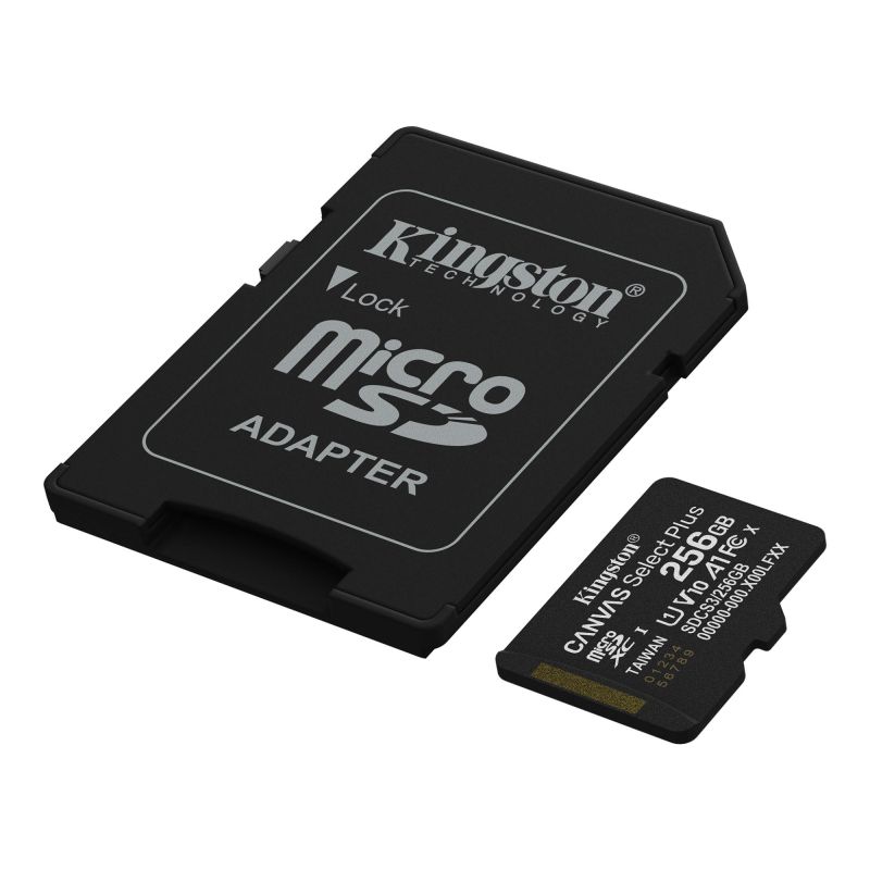 Kingston 256GB microSDXC Canvas Sel+ G3