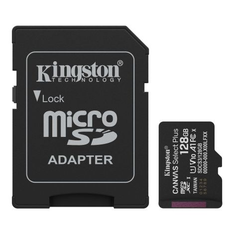 Kingston 128GB microSDXC Canvas Sel+ G3