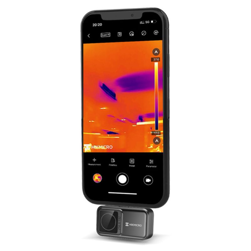 Kompakt termisk kamera til smartphone (Iphone og Android)