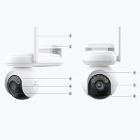  Reolink Altas PT Ultra batteridrevet 4K Wi-Fi kamera med pan-tilt