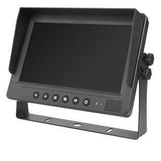 Monitor til bakkamera med 4 kanaler - quad-split AHD 10,1"