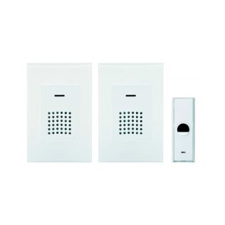 Trådløs ringeklokke med 2 modtagere – op til 50 m