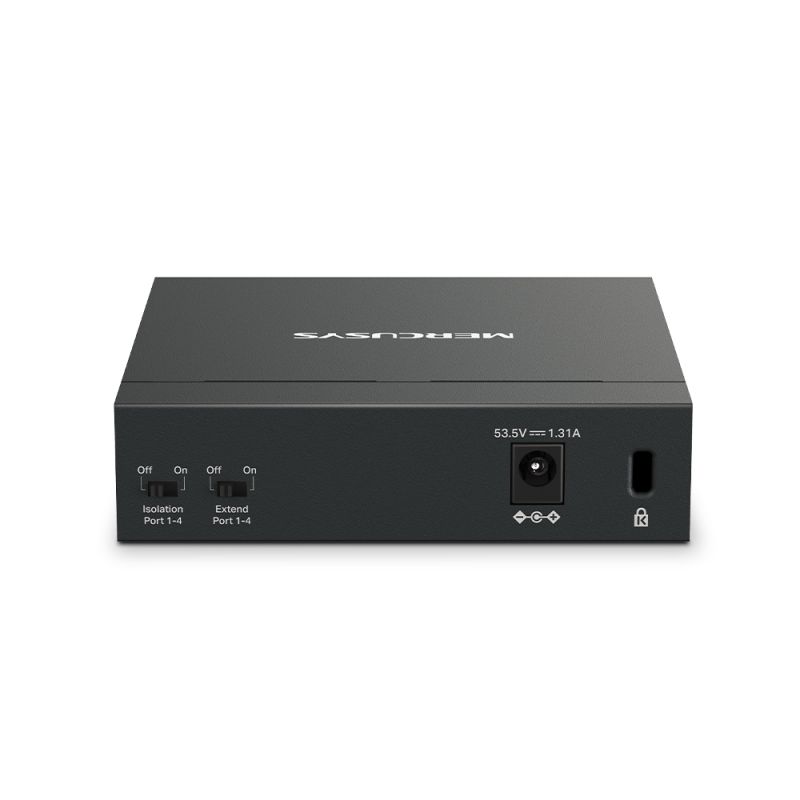 5-Port Switch med PoE+ Gigabit