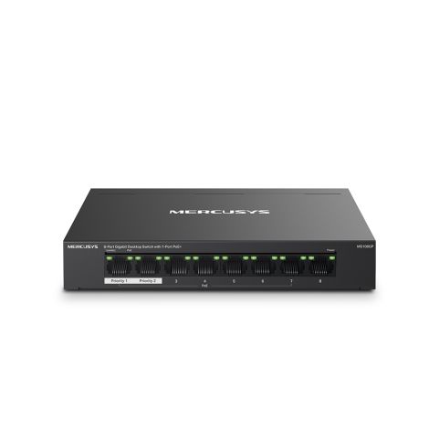 8-Port PoE+ Gigabit Switch – 65W