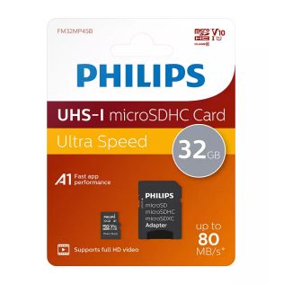 microSDHC Philips 32 GB Class 10