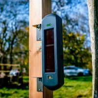 Trådløs 'laser' sensor med 100 meter registrering