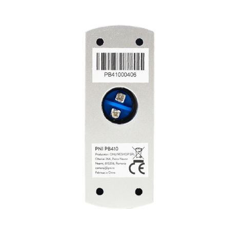 PNI PB410 adgangsknap – 12V, NO/COM