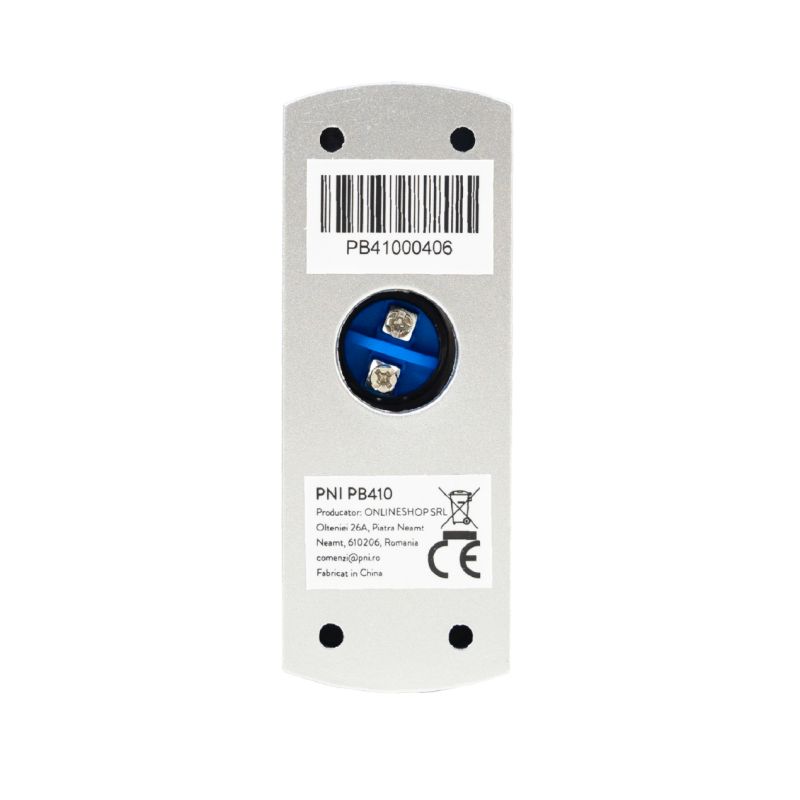 PNI PB410 adgangsknap – 12V, NO/COM