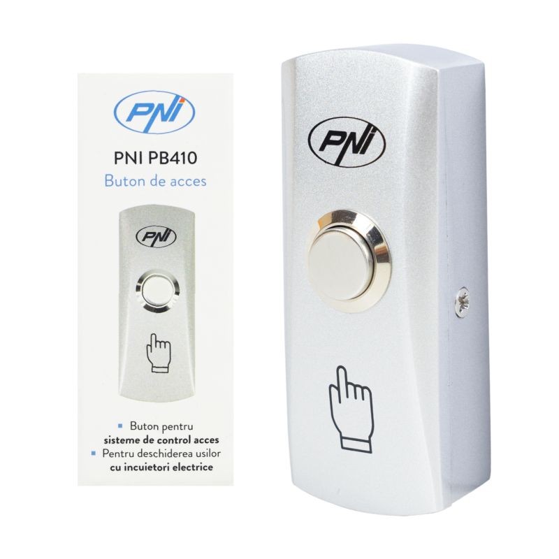PNI PB410 adgangsknap – 12V, NO/COM