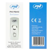 PNI PB410 adgangsknap – 12V, NO/COM