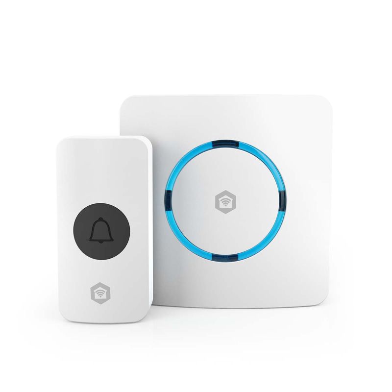 SmartLife trådløs dørklokke m. WiFi og Appstyring