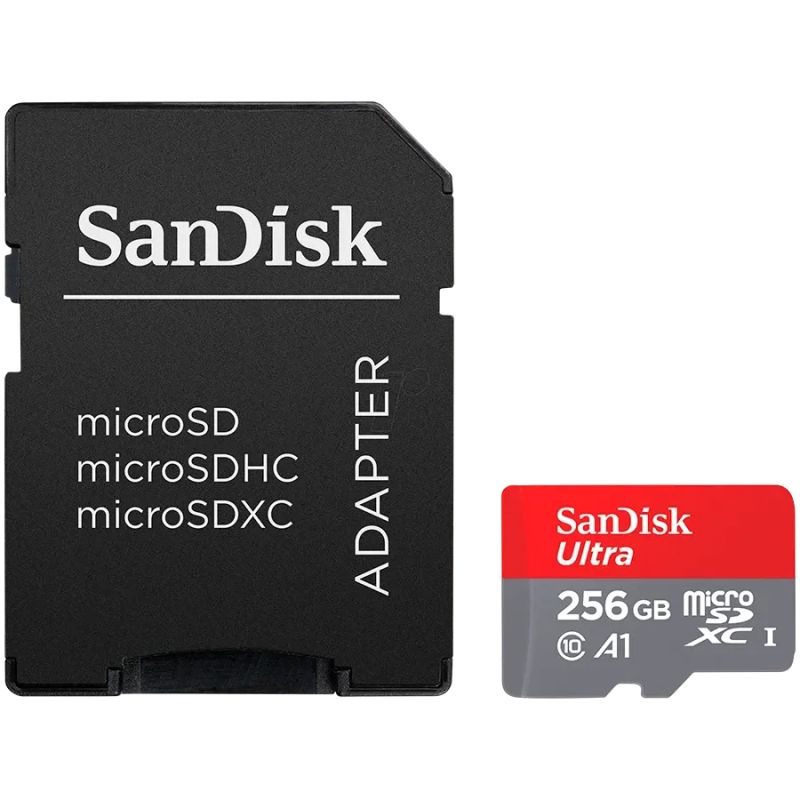 SanDisk Ultra microSD kort 256GB