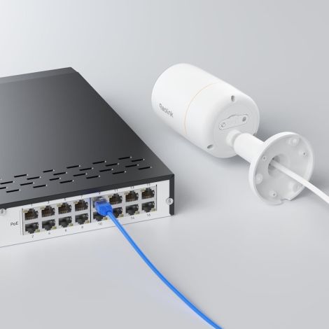 Reolink RLK16-1200B8-A komplet sæt med 8 stk. 12 MP kameraer og NVR.