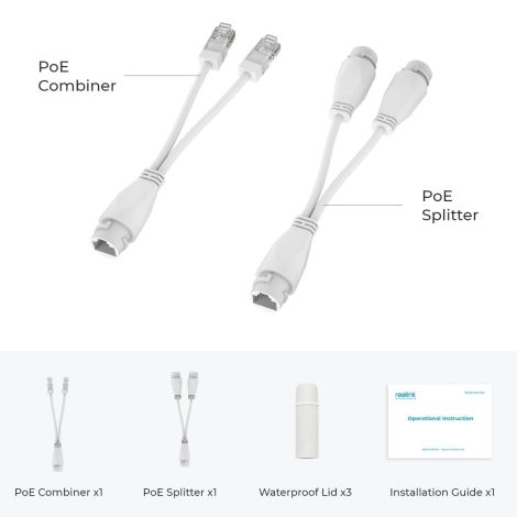 Reolink RLA-POECS1 PoE combiner & splitter