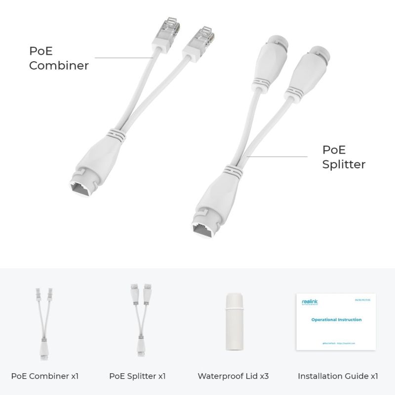 Reolink RLA-POECS1 PoE combiner & splitter