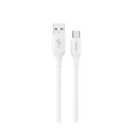 Dudao USB-A til USB-C Kabel 30W - 2 meter, hvid