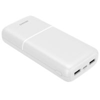 Powerbank 20.000 mAh med 2 x USB-A og 1 x USB-C