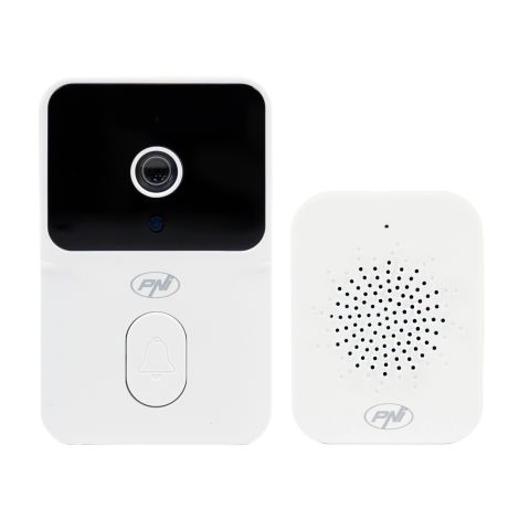 WiFi videodørklokke med kamera, Tuya & trådløs klokke