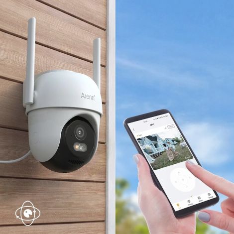 Arenti E3 Udendørs 4MP UHD Pan-Tilt og auto tracking
