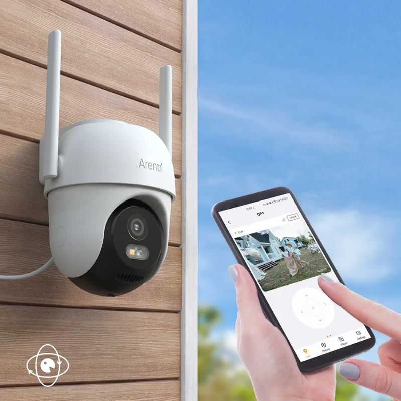 Arenti E3 Udendørs 4MP UHD Pan-Tilt og auto tracking