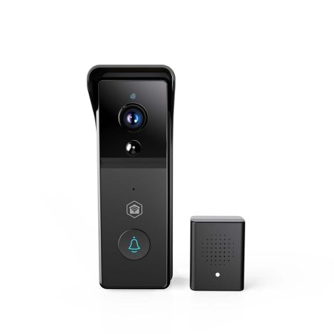 SmartLife Video Dørklokke med kamera Batteridrevet 3 MP