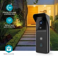 SmartLife Video Dørklokke med kamera Batteridrevet 3 MP