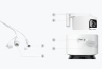 Reolink OMVI 3i PoE – tilslutninger og micro-SD-indgang