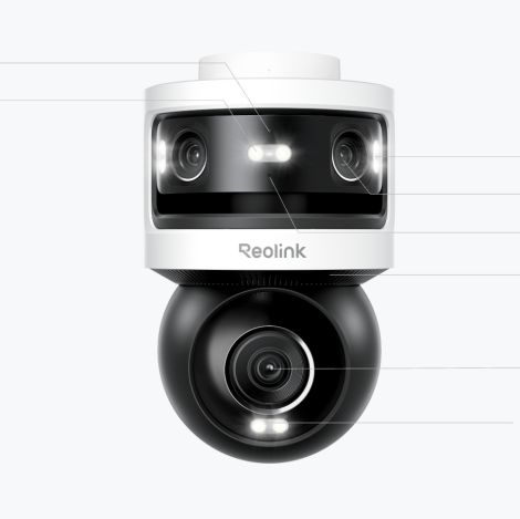 Reolink OMVI 3i PoE – linser, spotlys, mikrofon og højttaler