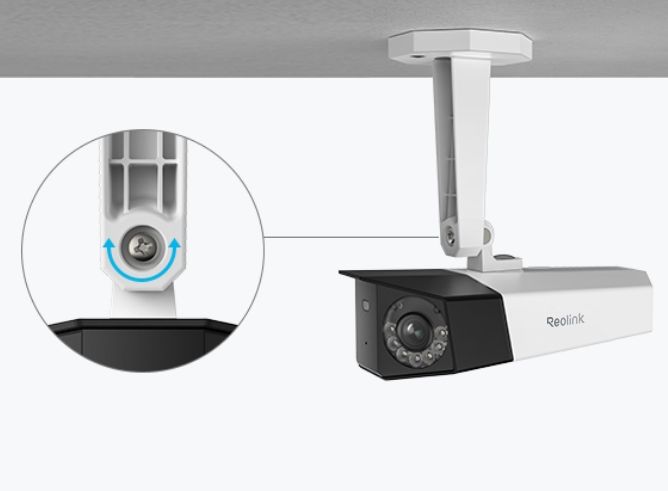 Reolink Duo 3 PoE – montering på væg eller loft