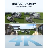 Reolink Argus 4 Pro batteridrevet 4K kamera med 180° synsfelt